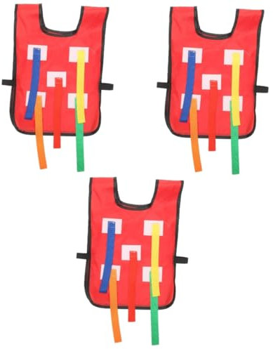 Alasum 3sätze Pull Tail Spielset Für Junge Mädchen Interaktives Verfolgungsspiel Mit Weste Und Gürtel Outdoor-Spielzeug Für Kindergarten Und Familienaktivitäten Fördert Die