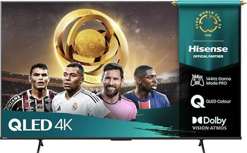 Hisense 55E77Q PRO 139,7 cm [55] 4K Ultra HD Smart TV Wi-Fi Nero (Hisense 55E77Q PRO 139cm 55 4K QLED S)