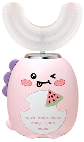 Rrlihjgu Spazzola automatica per bambini, timer da 120 secondi, 3 modalità, impermeabile, per prevenire carie 2 ai 6 anni, per bambini, ragazzi, ragazze, cura quotidiana, casa e interni