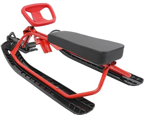 Luge de direction Snow Slider avec volant, ski d'hiver pour enfants, adultes, adolescents