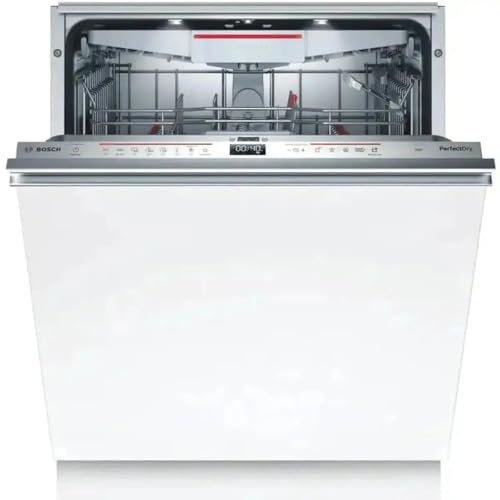 Bosch SMV6ZCX49E Serie 6 Smarter Geschirrspüler Vollintegriert, Besteckschublade, Silence Programm besonders leise, PerfectDry mit Zeolith trocknet sogar Kunststoff