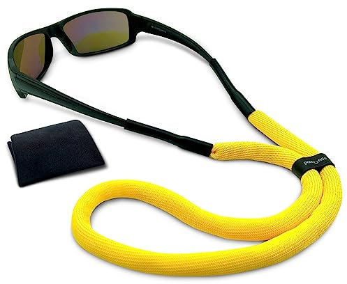 pamindo floating glasses strap for water sports & leisure - swimming sports spectacle strap/glasses holder for men, women & kids - floatable & grips securely