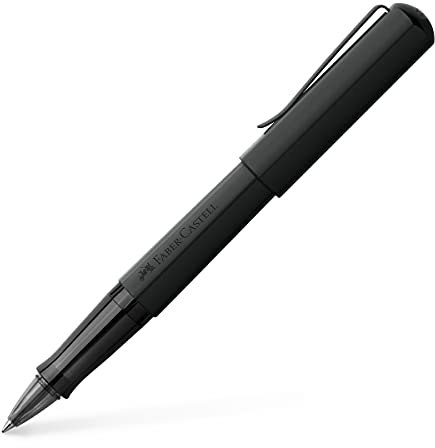 Faber-Castell 140571 - Tintenroller Hexo, schwarz matt, 1 Stück