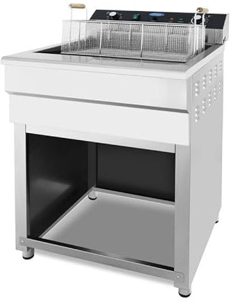 Maxima Friteuse - 45 L - 1 panier - avec robinet - 400 V