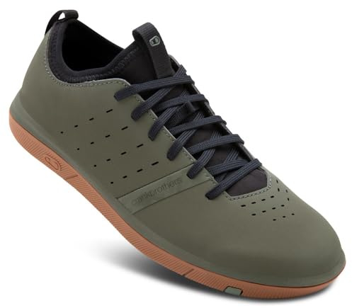 Crank Brothers Bicycle Shoes Stamp Street Lace Camo/Black- Gum Outsole Fabio Wibmer 8 (41 EU)
