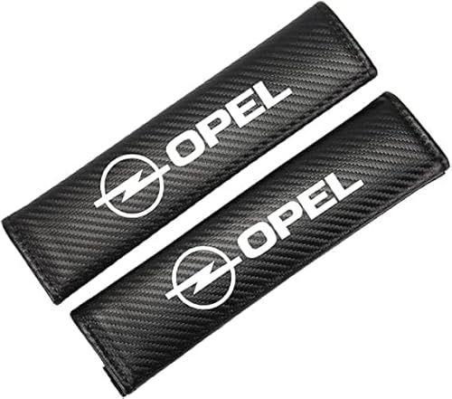Paquet de 2 Capuchon de Rembourrage de Ceinture de Sécurité pour Opel, Protege Ceinture Voiture Housse Rembourrage Ceinture SéCurité
