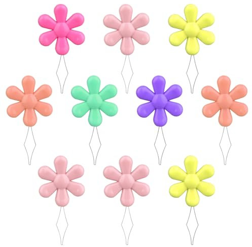 10 Stück Einfädelhilfe Nadeleinfädler zum Handnähen Nadelöhr Einfädle,Kunststoff Einfädelhilfe für Nadeln,Nähen Kreuzstich, Handmaschine Nähen Einfädler Werkzeug,Automatischer für Sticken Näharbeiten