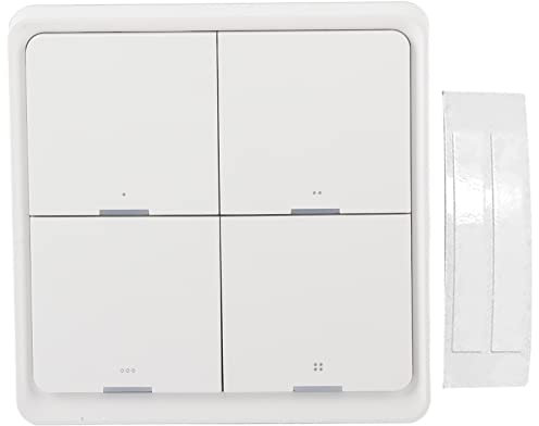 Wandszene-Schalter, intelligenter 4-Wege-Panel-Wandschalter, Homekit-Taste, Mobiltelefon-APP-Steuerung für die Heimautomation