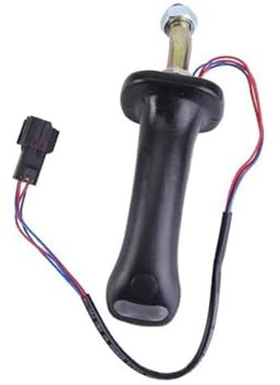 ASDGH Joystick de 2 botones for excavadora, for Caterpillar con minicargadora serie 216B. Reemplaza 218-6118. Compatible con minicargadoras Cat 216B, 226B, 232B, 242B, 257B, 267B, for control de preci