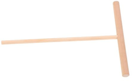 UKCOCO Wooden Crepe Dough Distributor Spreader Essential Kitchen Tool for Pancakes Safe and Wooden Utensil for Spreading for Crepes and Flatbreads