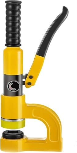 Punzonatrice Idraulica Compatta, Punzonatrice Manuale Pressa Manuale Punzonatrice Strumenti, Punzonatrice Apri Fori per Piastre in Acciaio Facile da riporre e Portatile+