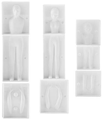 Moule de cuisson, 3D personnes en forme de famille mis en fondant moules à gâteau bricolage pâtisserie cuisson décoration corps humain moule Bakeware fournitures