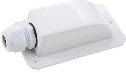 DRELD Single Solar-Cable-Entry-Gland-Housing de ABS Prensaestopas de Entrada de Cable Placa de Entrada de Cable Impermeable de 2 a 6 mm² para Techo de RV Impermeable, Barcos, Yates, Autocaravana | Caja de conectores ABS de alambre solar duradero para paneles fotovoltaicos, RV, caravana, barco, yate, distribución de techo