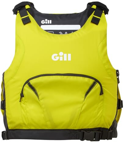 Gill Pursuit Buoyancy Aid PFD - Unisex Adult, Side Opening, Lightweight, Adjustable, Reflective for Watersports, Sailing, SUP (Sulphur, YOUTH)