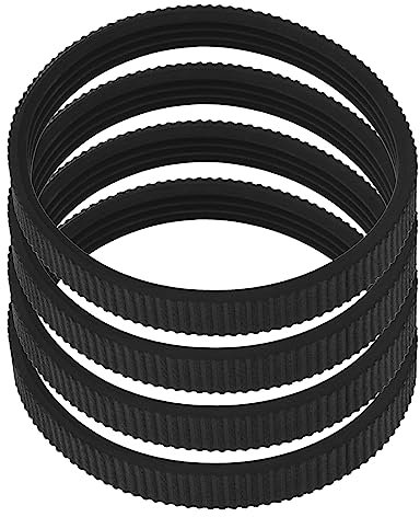 The Lord of the Tools 4PCS Electric Planer Drive Belt Compatible with Makita 1900B Rubber 9.6mm Width 238mm Circumference Power Tools Replacement Parts