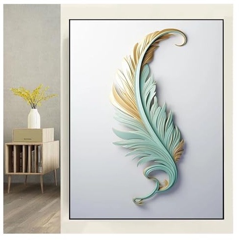 LOTCX Hide Paintings Electrical Distribution Box Creative Hanging Picture Wall Mounted for Breaker Meter Box Decorative Painting Home Living Room Decor(B,60x70cm)