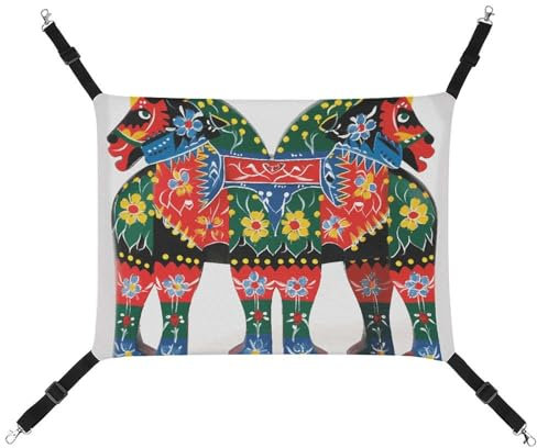 BVKWNTSA Zaino da donna alla moda con corridore svedese Dala Horse Folk Princasual da donna, per soddisfare le esigenze di viaggio, una scelta alla moda e versatile, Stile:, Etichettalia unica