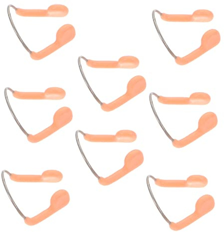 Alasum Clip del Naso Impermeabile Gel di silice Adulti Nuotata Adulto Clip per Il Naso di Nuoto Fermagli per Il Naso da Nuoto Clip per Naso per Il Nuoto Filo di Gomma e Acciaio
