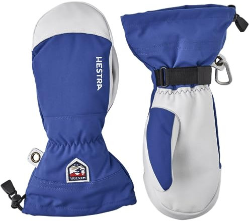 Hestra Army Leather Heli Ski- und Kaltwetter-Fäustlinge, königsblau, 6 (EU)