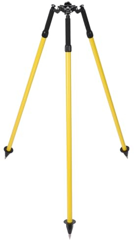 Treppiede Bipiede Rilevamento Pollice Rilascio, Treppiede in Alluminio Bipiede per Prisma Pali di Rilievo o Gps Pali di Totale Stazione GPS GNSS