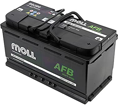 MOLL AFB ersetzt AGM start/stop Starterbatterie 12V 96Ah 860A/EN Autobatterie 86096