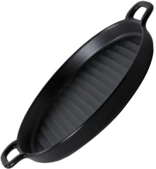 Mikinona 1 Pezzi Teglia Da Forno in Da Cucina Superficie Liscia Facile Pulare Resistente Al Calore Design Con Manici Forma Semplice e Compattezza Per Uso