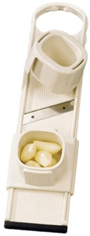 Picadora de ajo, exprimidor de ajo y rebanadora | Picadora de ajo de acero inoxidable - Picadora de verduras, picadora de ajo multifuncional, Gadgets de cocina para chef en casa