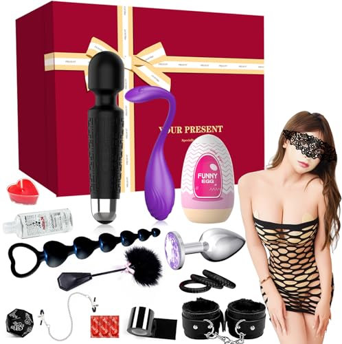 sex toýs for couples, Advent Calendar 2025 Adult Sex Toy Kit - Vibrators, Masturbators, Vibrating Egg, Anal Toys, Cock Rings, BDSM Set, Lubricant & Lingerie, sex toýs for woman Beginner,16 Piece Set