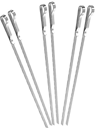 CIMAXIC Lot De 6 Bâtonnets De Cuisson En Forme De Pince À Stylo Accessoires De Gril Accessoires De Gril Brochettes Verticales Brochettes Pour Gril Planches De Charcuterie À Guimauve
