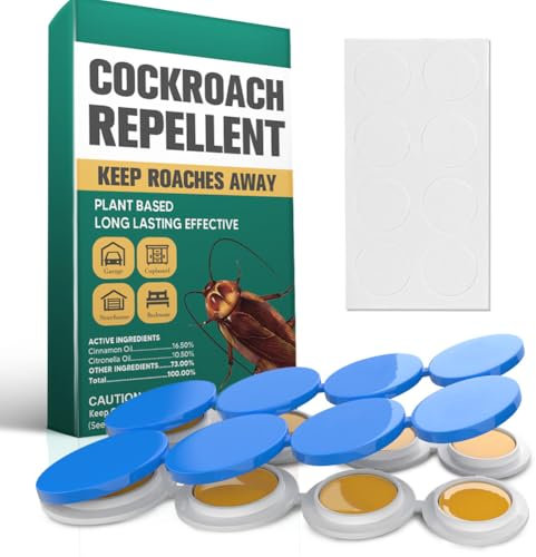 Piège à Cafard, Produit Anti Cafard Blatte, Plus Efficace que à Ultrasons 8 Pièces