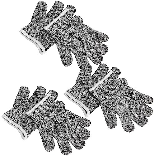 Juroupi Children Protective Gloves, Lightweight HPPE Gloves for Fishing Sewing for Wood Carving Cooking for Gardening Hand Made