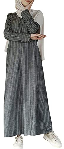 Abaya Muslim Damen - gebetskleidung für Frauen muslimische Kleider Hijab Kleid gebetskleid islamische Kleidung Muslimisches Abaya-Kleid Gebetskleid islamischer Kaftan voller Länge Dubai-Maxikleid
