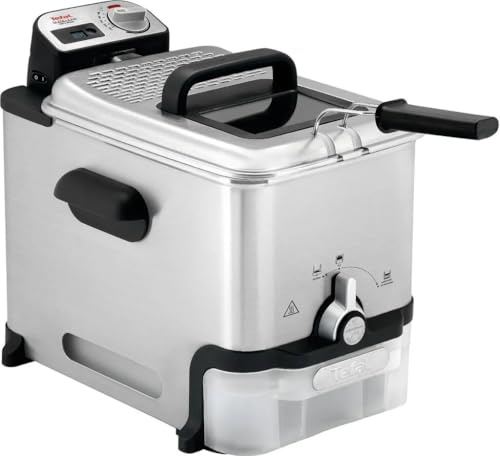 Tefal FR8041 Oleoclean Fritteuse 3,5 l 1,2 kg 2300 W Silber