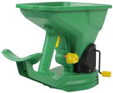 Esparcidor de césped | Taladro de siembra para jardín | Esparcidor de siembra portátil con mango ergonómico para césped, parque, paisajismo, patio, jardín, pasto
