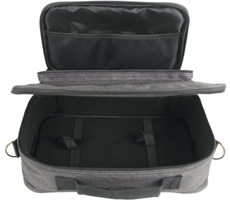 Borsa per il trasporto compatibile con i pedali multieffetto per chitarra Boss ME-80 / GT-1000 / GX-100 / ME-90, borsa portaoggetti per pedaliera con scomparto per cavi,Pacchetto multieffetto portatil