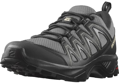 Salomon X Braze Zapatillas Outdoor para Hombre, Básicos para el senderismo, Diseño deportivo, Uso versátil, Pewter, 40