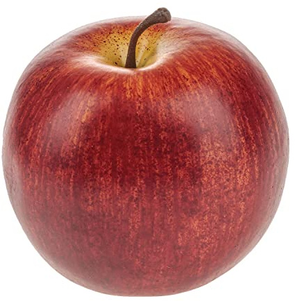 artplants.de Künstlicher Apfel MONANS, rot, 8cm - Kunststoff Apfel