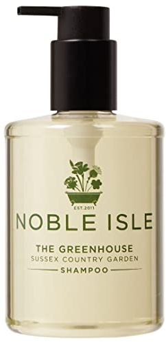 Noble Isle Hair Shampoo | Luxury Hair Shampoo For Women & Men | Vegan Friendly, Real Perfume, Britain In A Bottle | Made In The UK (Greenhouse, 250ml)