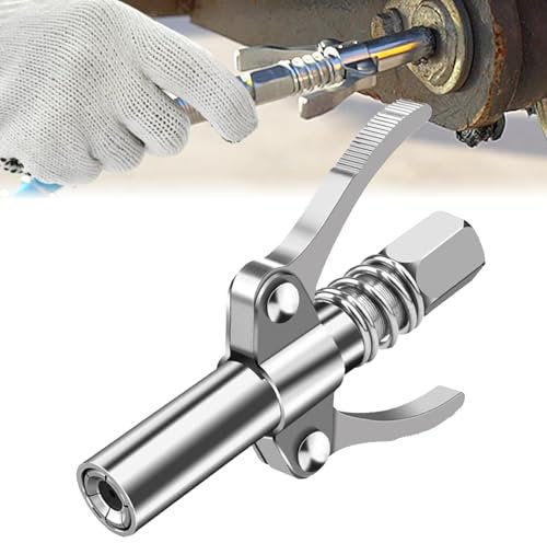 Coupler für Fettpresse,Doppelgriff G Coupler,Fettpresse Kupplung Mundstück,Doppelgriff G Coupler für Fettpresse,Schmiernippel Universal Innengewinde,Doppelgriff Fettpresse,für Alle Arten