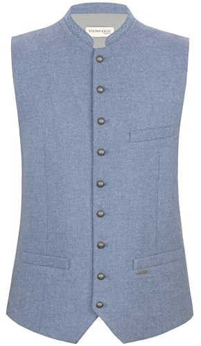 Stockerpoint Trachtenweste Devito hellblau, 60