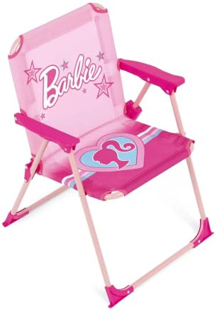 ARDITEX Barbie Folding Chair with Arms 38x32x53cm