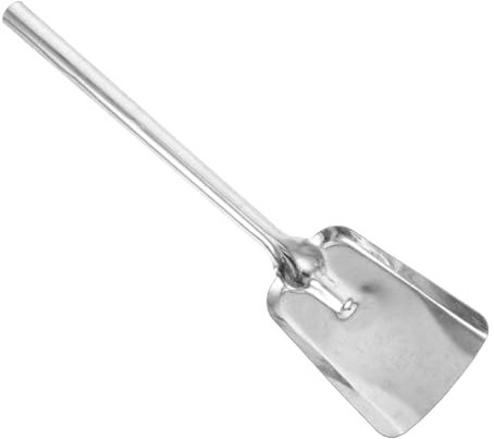 Cabilock Pelle à Cendres En Fer Épaissie Petite Taille Imperméable à Économie D'énergie Outil De Nettoyage De Poêle Pour Cheminée La Cuisine Usage Domestique