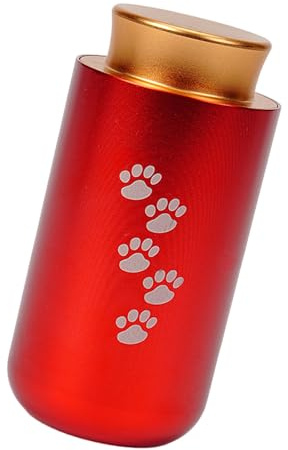 YIZITU Ataúd de urna para cenizas de mascotas, brazalete de cremación, suministros de regalo para joyas conmemorativas, accesorios de joyería conmemorativa, caja conmemorativa de cenizas de acero