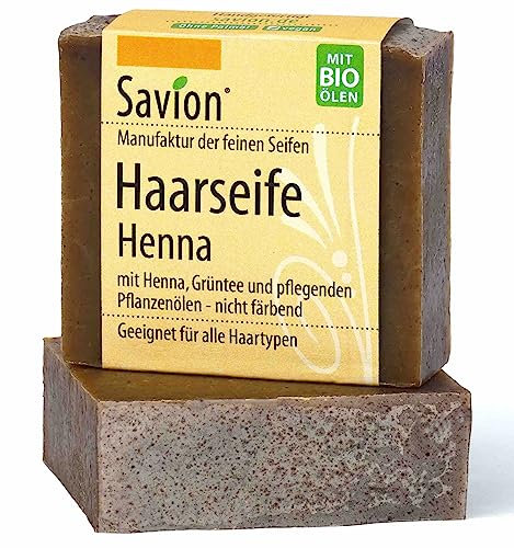 Sapone per il lavaggio dei capelli Henna, Savion