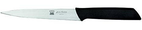 Montana Optima Coltello da Cucina per Sfilettare Pesce, Coltello Cucina con Lama Flessibile in Acciaio Inox all'Azoto 18 cm e Manico Ergonomico, Coltelli da Cucina Professionali Made in Italy
