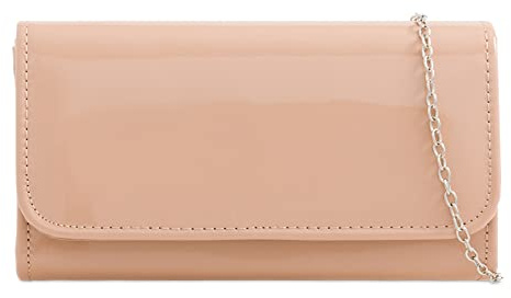 fi9® Clutch-Handtasche für Damen, einfarbig, für Hochzeit, Party, Abschlussball, Abend