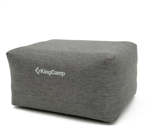 KingCamp Sitzhocker Aufblasbar Air Cube Granit Camping Sitz Hocker Luft Möbel