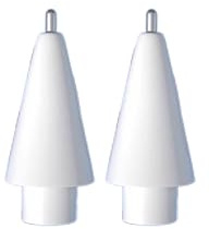 2 Pack | Ersatz Metallspitze für Huawei M-Pencil Stylus Pen 2. / 3. Generation | Stylus Spitze kompatibel mit Huawei Mate Pad Tablet | Hochempfindliches Schreiben und Zeichnen