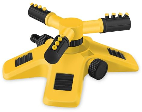 360 Grad automatisch rotierender Hof-Garten große Flächenabdeckung Wassersprinkler Bewässerung Wassersprüher Verteilung Gartenschlauch Sprinkler Aufsatz