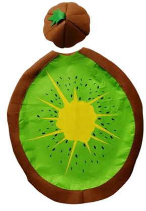 Harilla Costume de fruits, décoration d'Halloween, déguisement confortable pour spectacle sur scène, Kiwi Kids